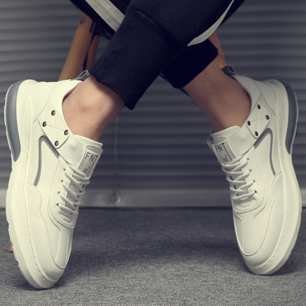 Men's Trendy Sneakers Spring New Casual Sports White